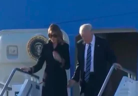 AQSh prezidenti Donald Trampning rafiqasi Melanya Tramp