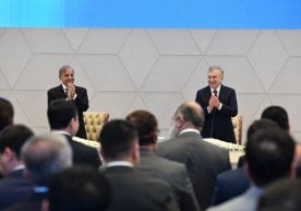 President of Uzbekistan and Prime Minister of Pakistan attend joint business forum фото