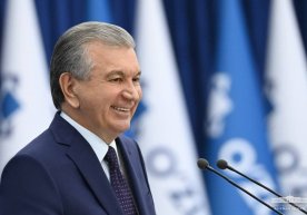 Shavkat Mirziyoyev andijonlik saylovchilar bilan uchrashdi фото