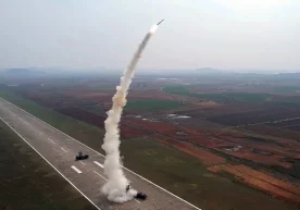 Фото: Yonhap Шимолий Корея ҳарбий раҳбарияти 20 апрель
