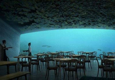 Норвегияда Европадаги биринчи сув ости ресторани қурилади фото