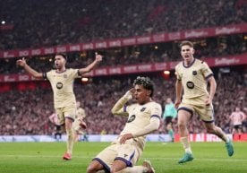 Ла Лига 27-тур доирасидаги "Атлетик" —