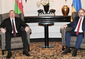 Озарбайжон президенти Илҳом Алиев ва Арманистон бош вазири