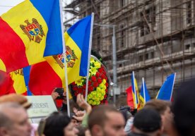 Молдовада мухолифатдаги “Шор” партияси тарафдорлари ва