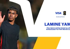 Мундиалга аниқ бир йил қолганида, Visa (NYSE: V)