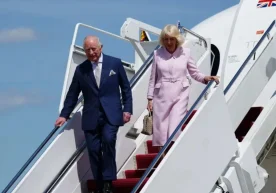 King Charles III of the United Kingdom has arrived in the