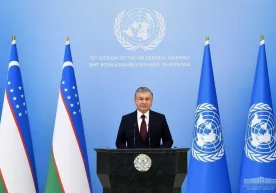 Фото: Президент матбуот хизмати 2021 йил 18 май куни БМТ