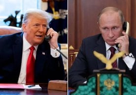 Оқ уй раҳбари Доналд Трамп Россия президенти Владимир