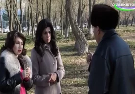 Тележурналистлар Нозима Воҳидова ҳамда Нилуфар Умрзоқова