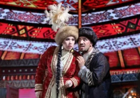 Нурсултон опера театри труппаси Қозоғистоннинг биринчи