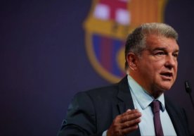 «Барселона» клубының президенті Жоан Лапорта Чемпиондар