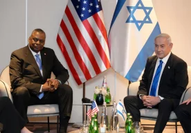 Foto: gov.il AQSH Mudofaa vazirligi rahbari Lloyd Ostin va