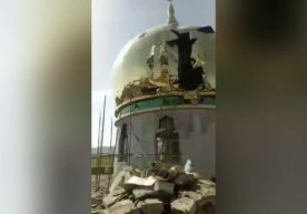Хитойнинг Гансу провинцияси Гажуанг қишлоғидаги масжид
