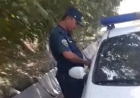 Qashqadaryoda YPX xodimi Captiva haydovchisi tomonidan