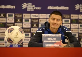 "Terma jamoamiz yarim himoyachisi Odiljon Hamrobekov