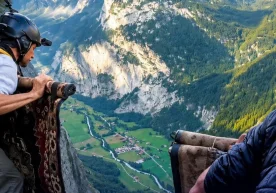 Renowned French extreme athlete and wingsuit pilot Vincent