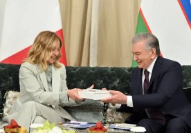 Италия бош вазири Жоржа Мелонининг хизмат сафари чоғида