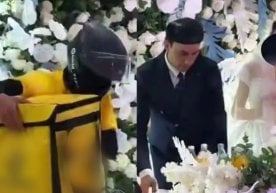 Фото: Видеодан кадр Ўзбекистон тўйларидан бирида