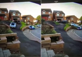 Porsche Taycan boshqaruvni yo‘qotib, bir necha metr balandlikdan qulab tushdi (video) фото
