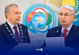 Халқаро аэропортда Мирзиёевни шахсан Тўқаевнинг ўзи кутиб