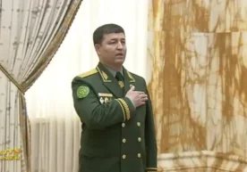 Туркманистонда куч тузилмаларида навбатдаги муҳим кадр