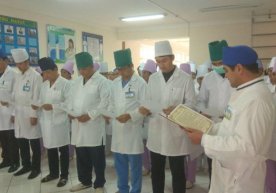 Сирдарёда қасамёд қабул қилиш навбати шифокорларга келди (фото) фото