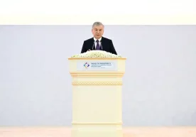 Президент Шавкат Мирзиёев Наманган шаҳрида бўлиб ўтаётган