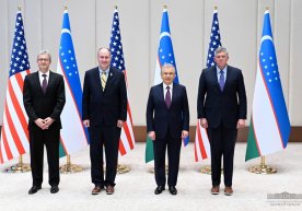 Shavkat Mirziyoyev AQSH Kongressi delegatsiyasini qabul qildi фото