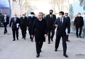 Shavkat Mirziyoyev 2020 yil 31 yanvar kuni Geologiya