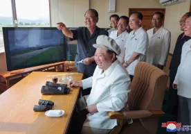 Фото: Корея марказий телеграф агентлиги Ким Чен Ин