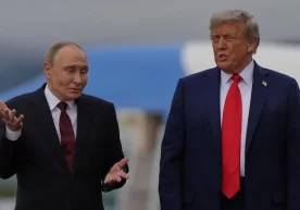 АҚШ президенти Доналд Трамп Россия раҳбари Владимир Путин
