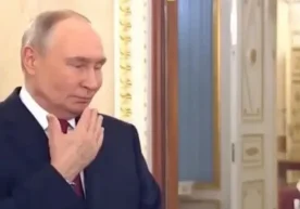 Нередактированное видео поздравления Владимира Путина по