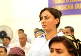Foto: Videodan kadr 26 iyul kuni o‘tkazilgan yig‘ilishda