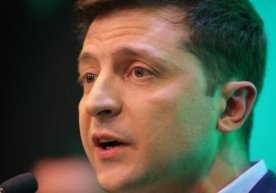 Украинадаги сайловда ғолиб чиққан Владимир Зеленский
