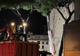 3-ноябр куни Рим марказида, Император форуми яқинида