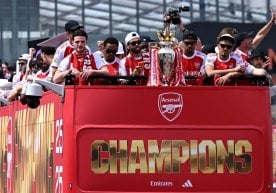 La parade célébrant le premier titre de Premier League