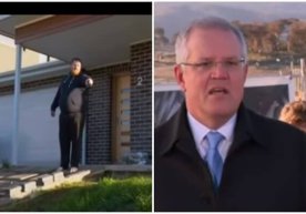 Avstraliya bosh vaziri Skott Morrison aholiga uylarini