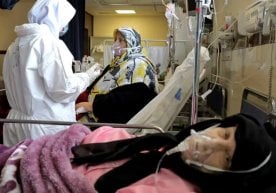 Эрон пойтахти Теҳрондаги Имом Ҳумайний шифохонаси сўнгги