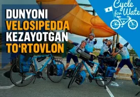 Yangi Zelandiyadan velosipedda yo‘lga chiqqan fransiyalik