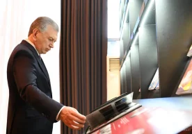 Президент Шавкат Мирзиёев Киночилар саройини бориб кўрди.