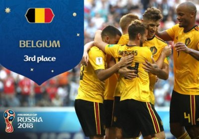 Бельгия – ЖЧ-2018 мусобақаси бронза медали соҳиби фото