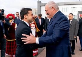 Беларус раҳбари Александр Лукашенко Украина президенти