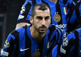 Милан "Интер"и ярим ҳимоячиси Генрих Мхитарян