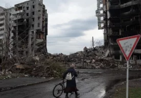 Фото: Getty Images Украинага жанговар ҳаракатлар оқибатида