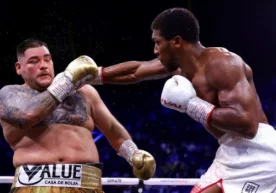 Bugun tunda britaniyalik Entoni Joshua hamda meksikalik