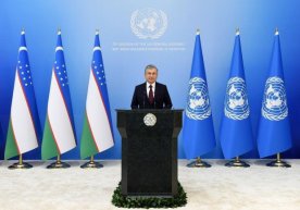 Шавкат Мирзиёев БМТ Бош Ассамблеясининг 75-сессиясида чиқиш қилди фото