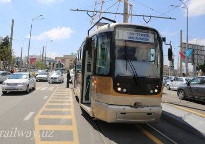 Samarqandda tramvaylar harakati boshlandi (Foto) фото
