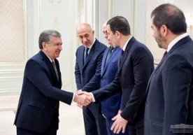 Шавкат Мирзиёев Туркиянинг Ronesans Holding компанияси делегациясини қабул қилди фото