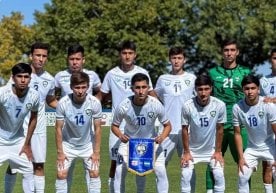 Ислом Исмоилов раҳбарлигидаги Ўзбекистон U-17 ёшлар терма