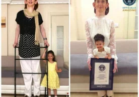 Туркиялик 17 ёшли Румеис Гелги 2 метр-у, 13 сантиметрли